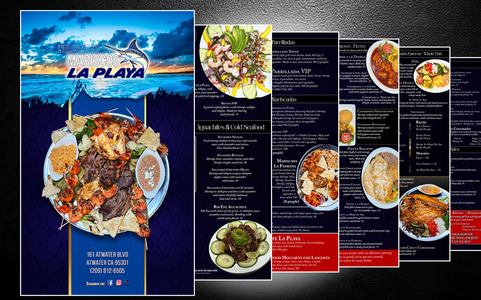 Picture of La Playa Menu