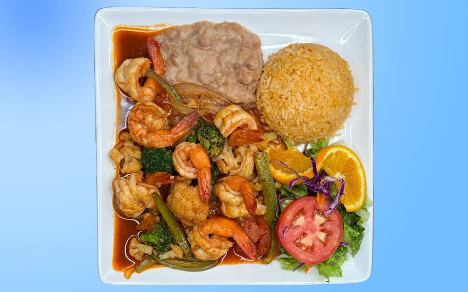 Camarones Vegetarianos